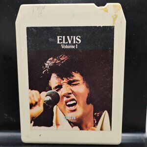 vintage 8 track tape Elvis A Legendary Performer Volume I RCA Records dated 1973